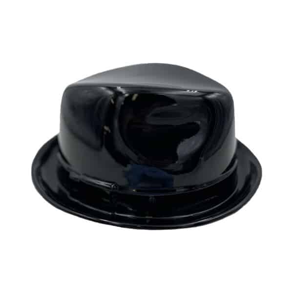gloss black ralphie fedora lid