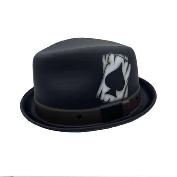 ace of spades ralphie fedora view of card